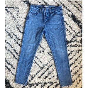 Madewell 9” Skinny Jeans